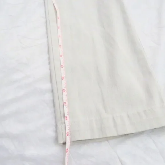 Riders By Lee Jeans Womens Size 8 M Beige Straight Leg Casual or Work Casual - Picture 10 of 12